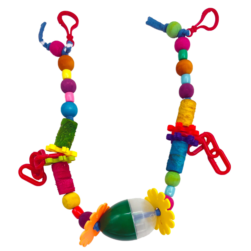 Sprogley Bird Toys – Bird Chain Swing