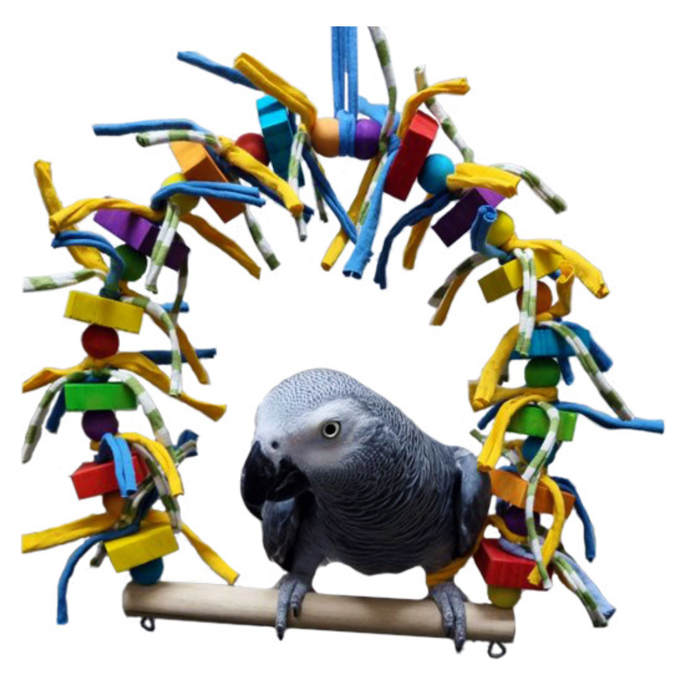 Sprogley Bird Toys – Bird Charm Swing