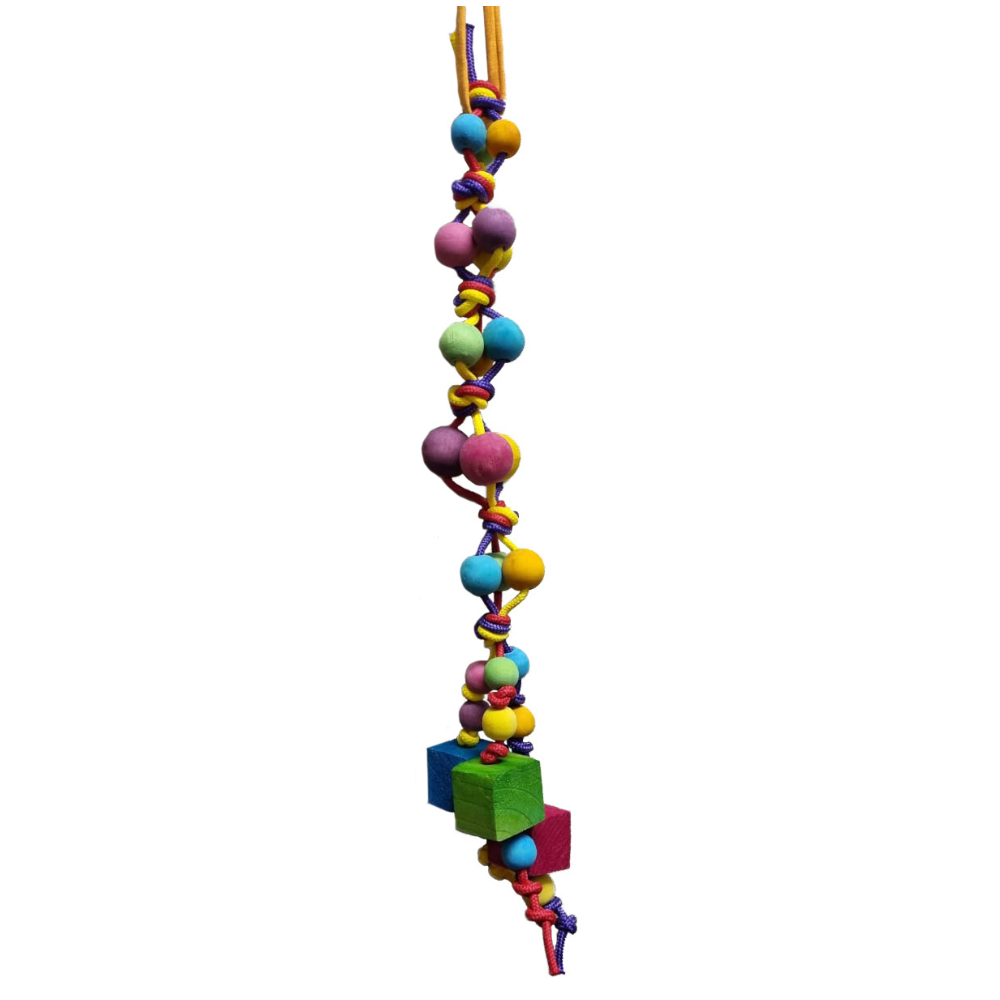 Sprogley Bird Toys – Bird Bead Blocks