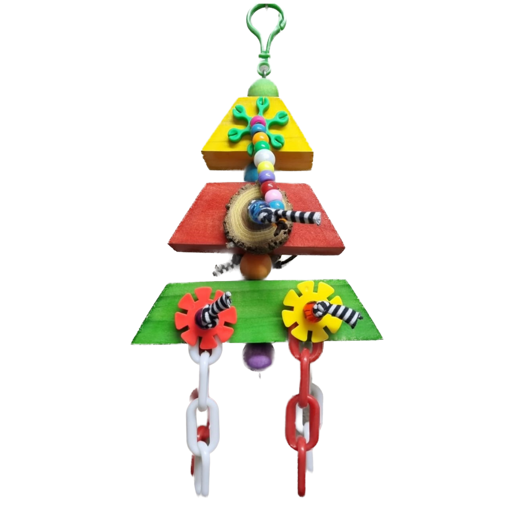 Sprogley Bird Toys – Bird House Pecker