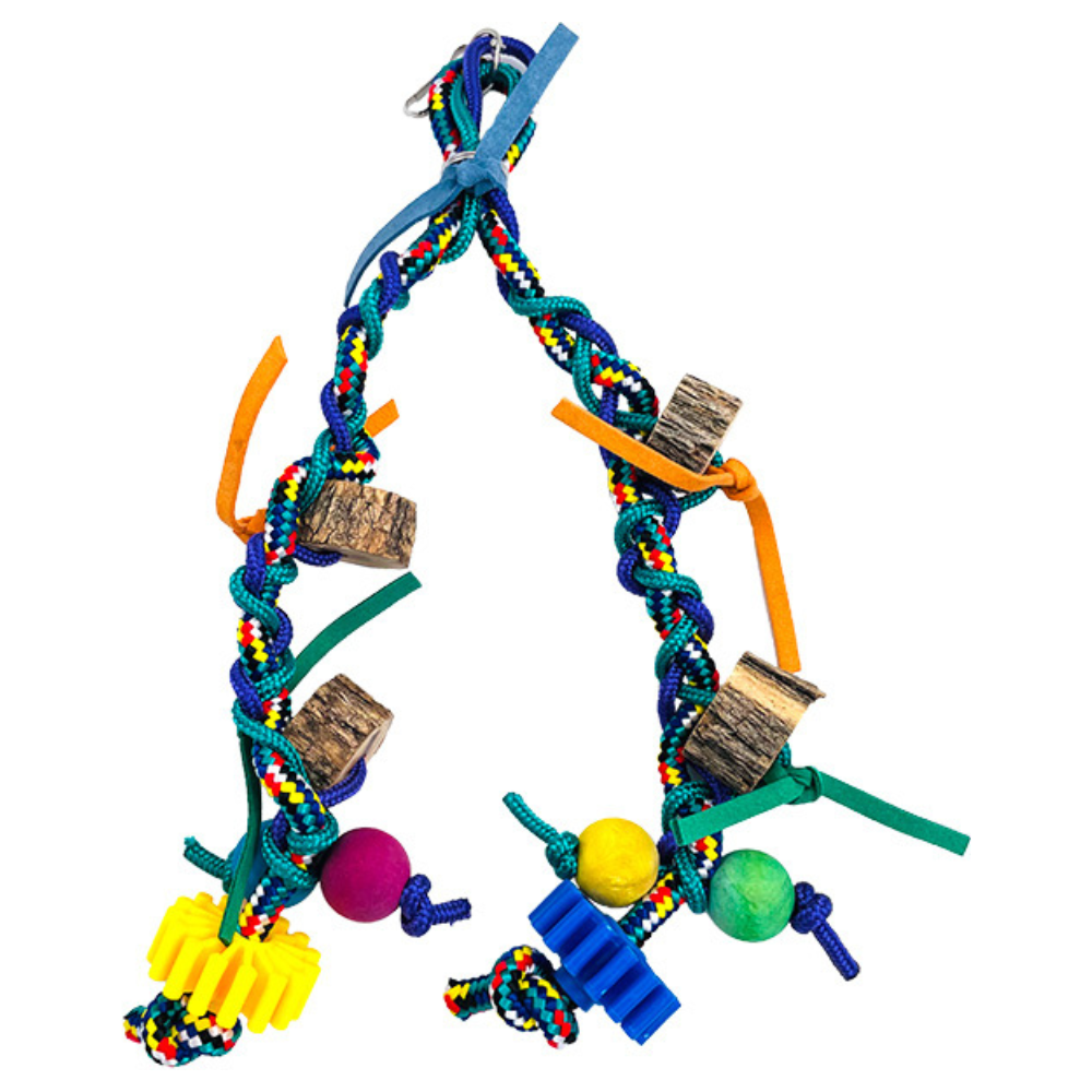 Sprogley Bird Toys – Bird Fun String