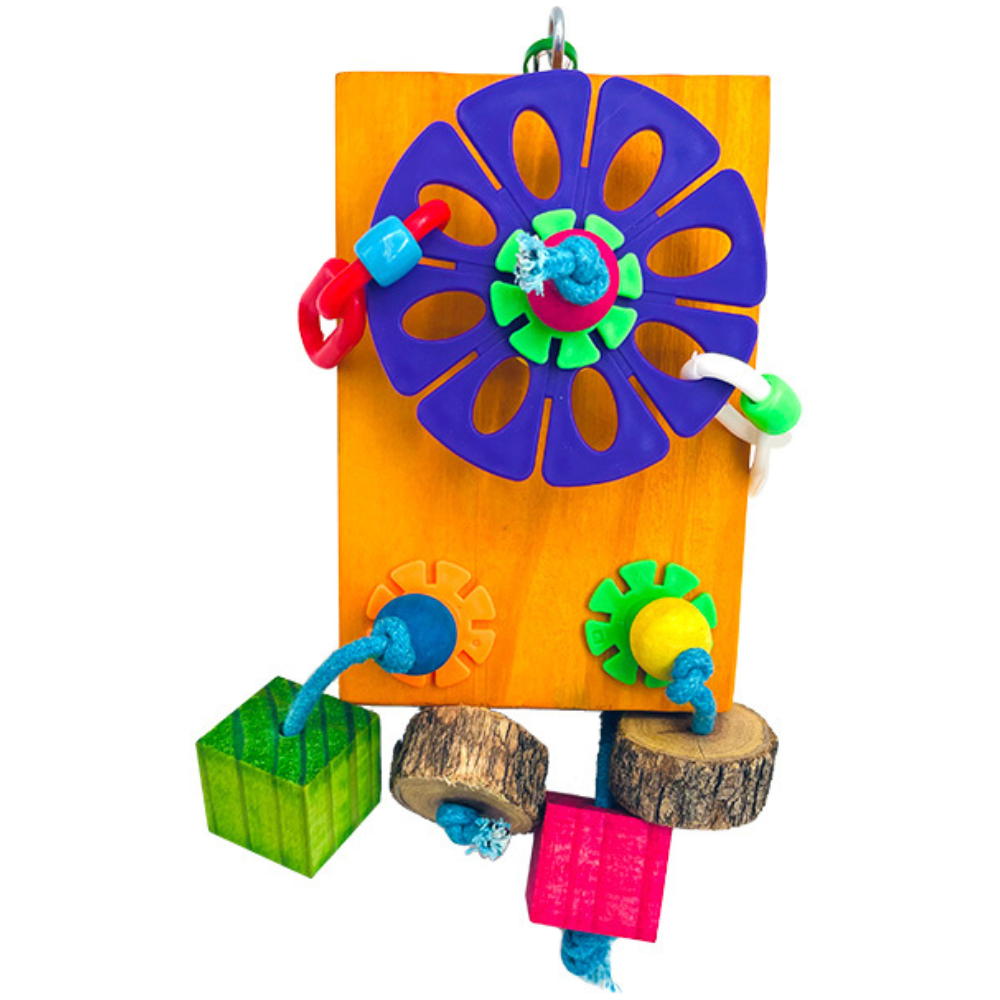 Sprogley Bird Toys – Bird Board Pecker