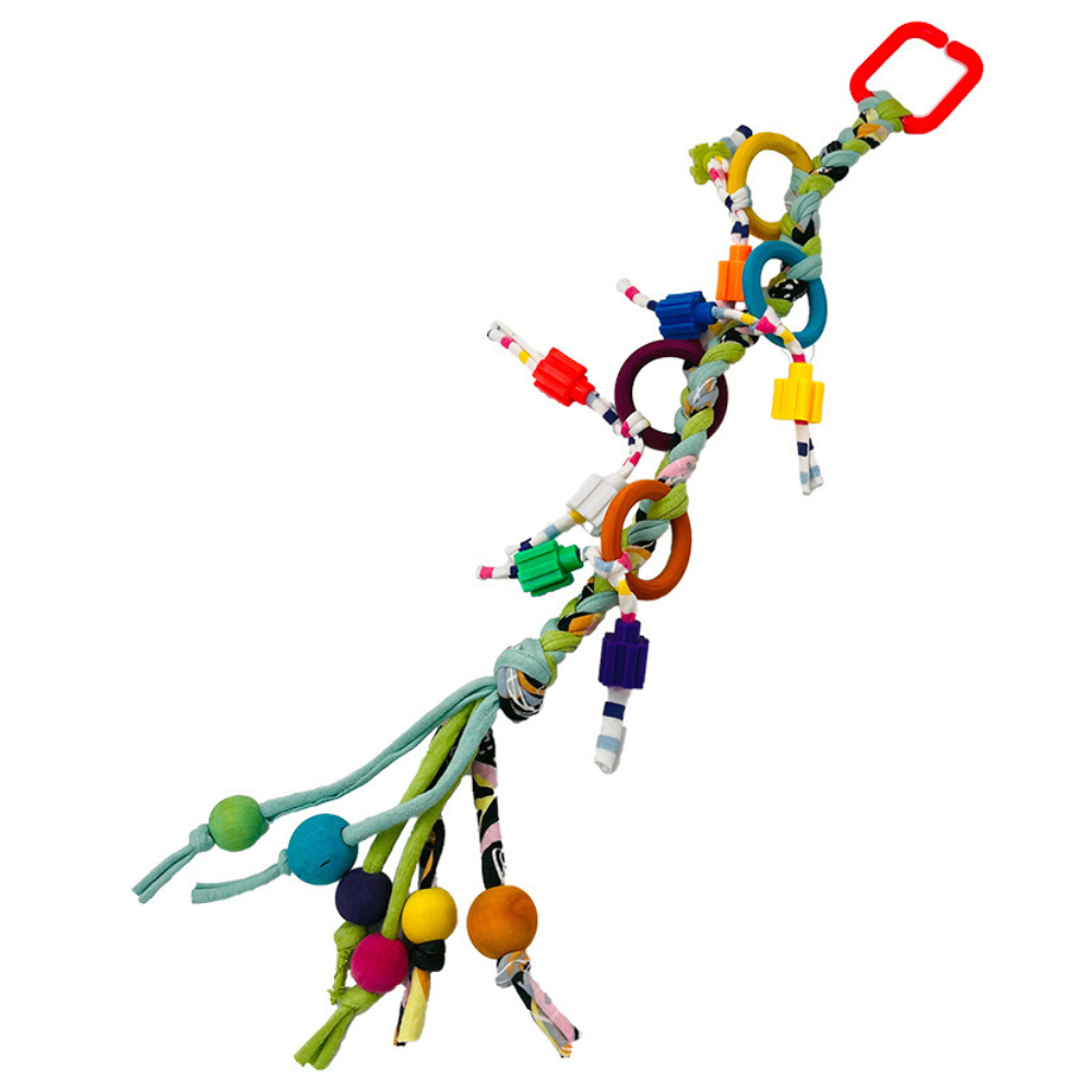 Sprogley Bird Toys – Bird Fun Rings - Medium