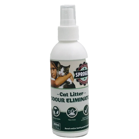 Sprogley Cat Litter Odour Eliminator Spray (200ml)