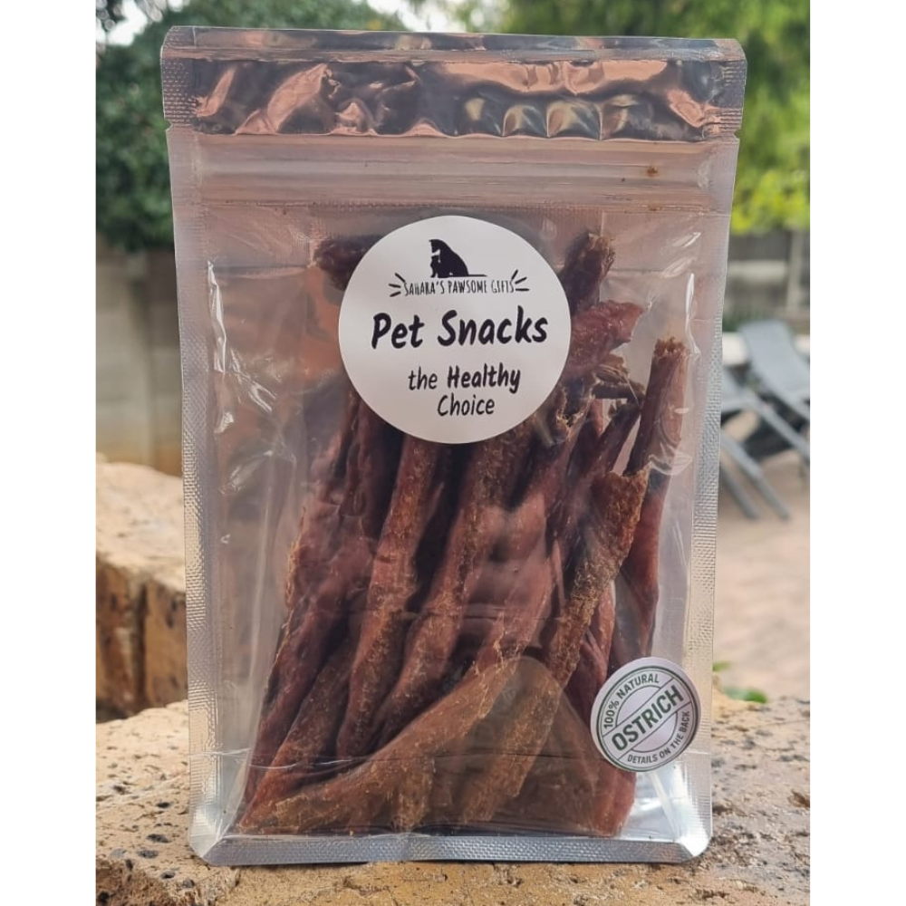 Ostrich Snack with Ostrich Liver (Air-Dried)