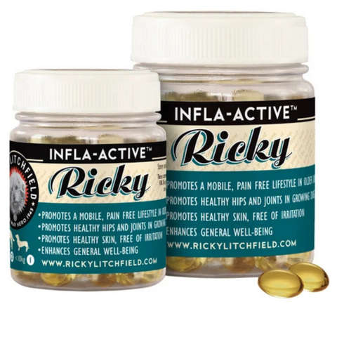 Ricky Litchfield - Infla-Active Capsules – For Dogs & Cats– Joint & Pain Relief for Dogs!