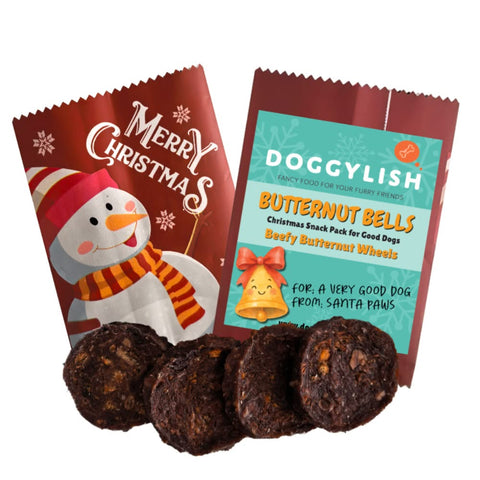 Doggylish - Xmas Beefy Butternut Bells